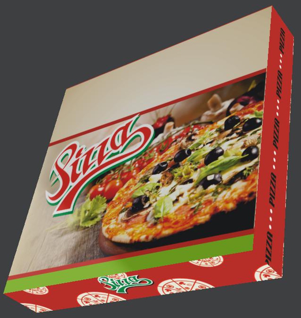 جعبه پیتزای 1 نفره کد 243